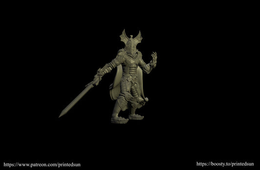 Unpainted Old Knight