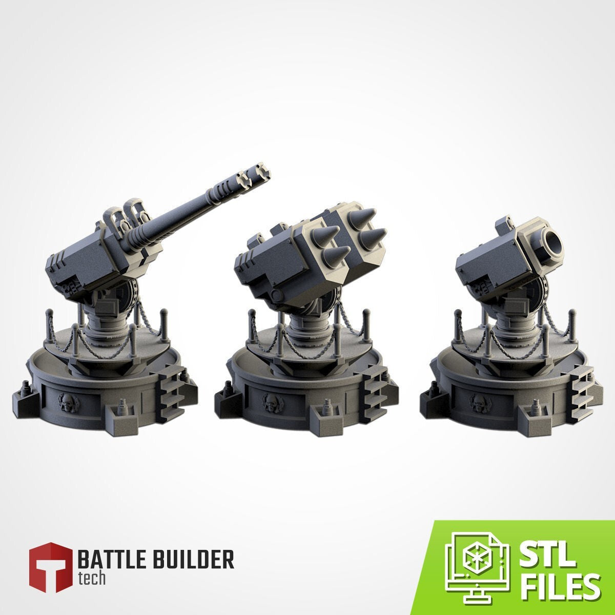Unpainted ANTI-AIRCRAFT WEAPONS 