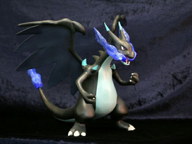 Unpainted-MegaCharizardX