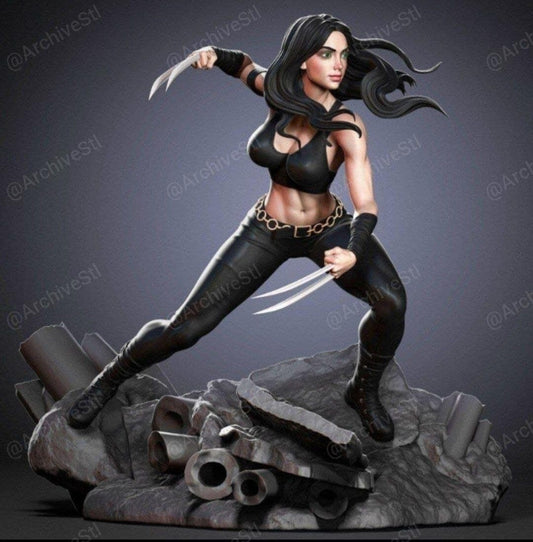 Unpainted MC  X-23