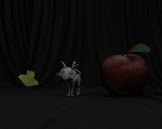 Unpainted Coraline Cat