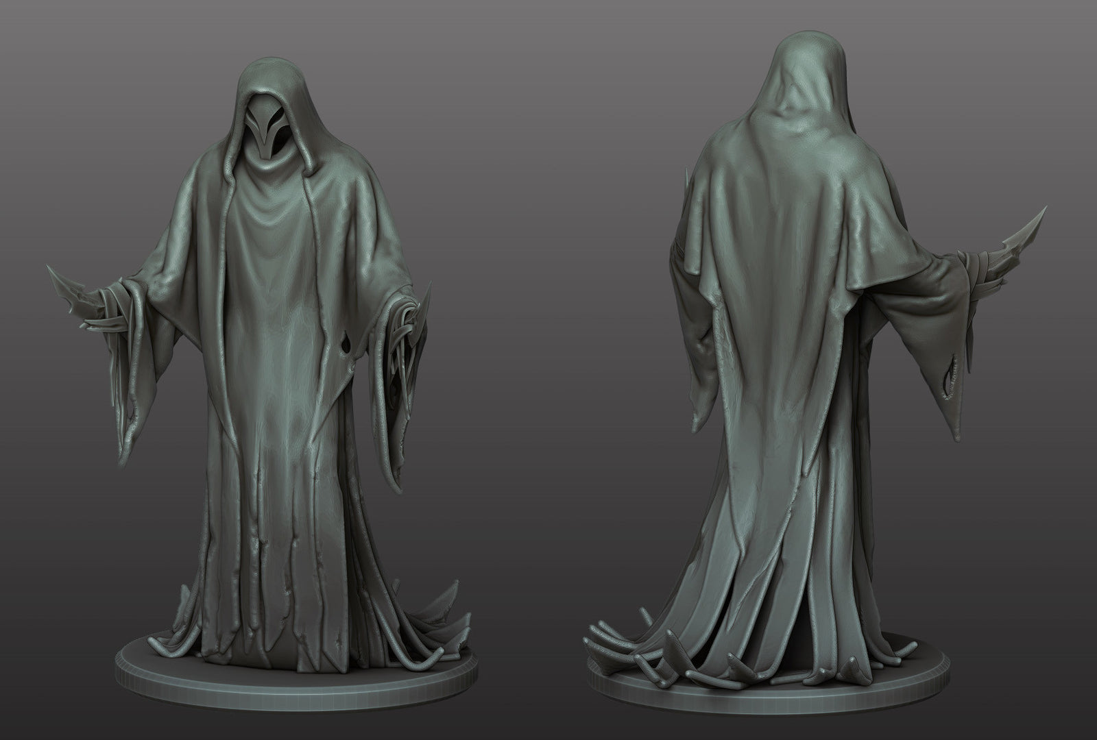 Unpainted Wandering Ghost
