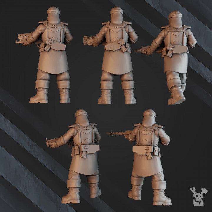 Unpainted Bedouin Desert Stalkers