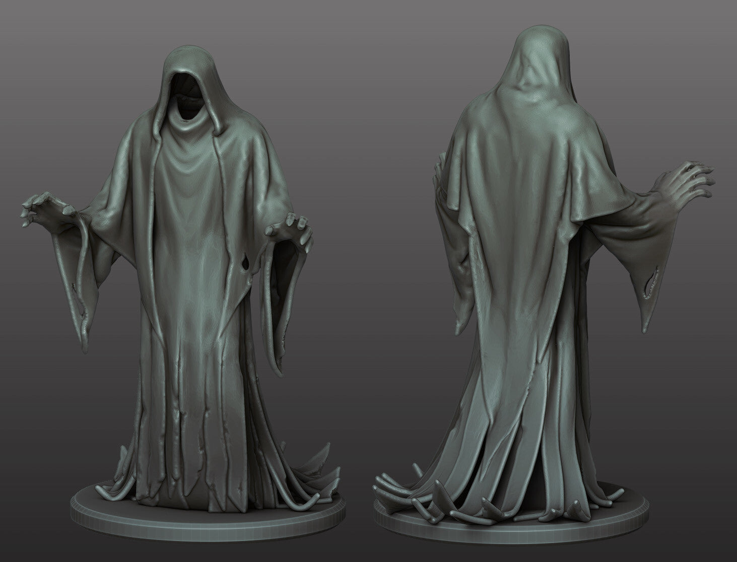 Unpainted Wandering Ghost