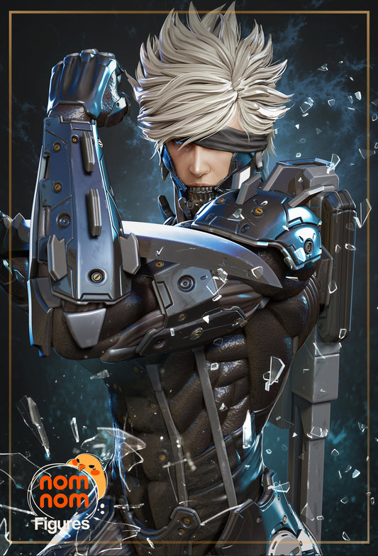 Unpainted Nom Nom Raiden Metal Gear