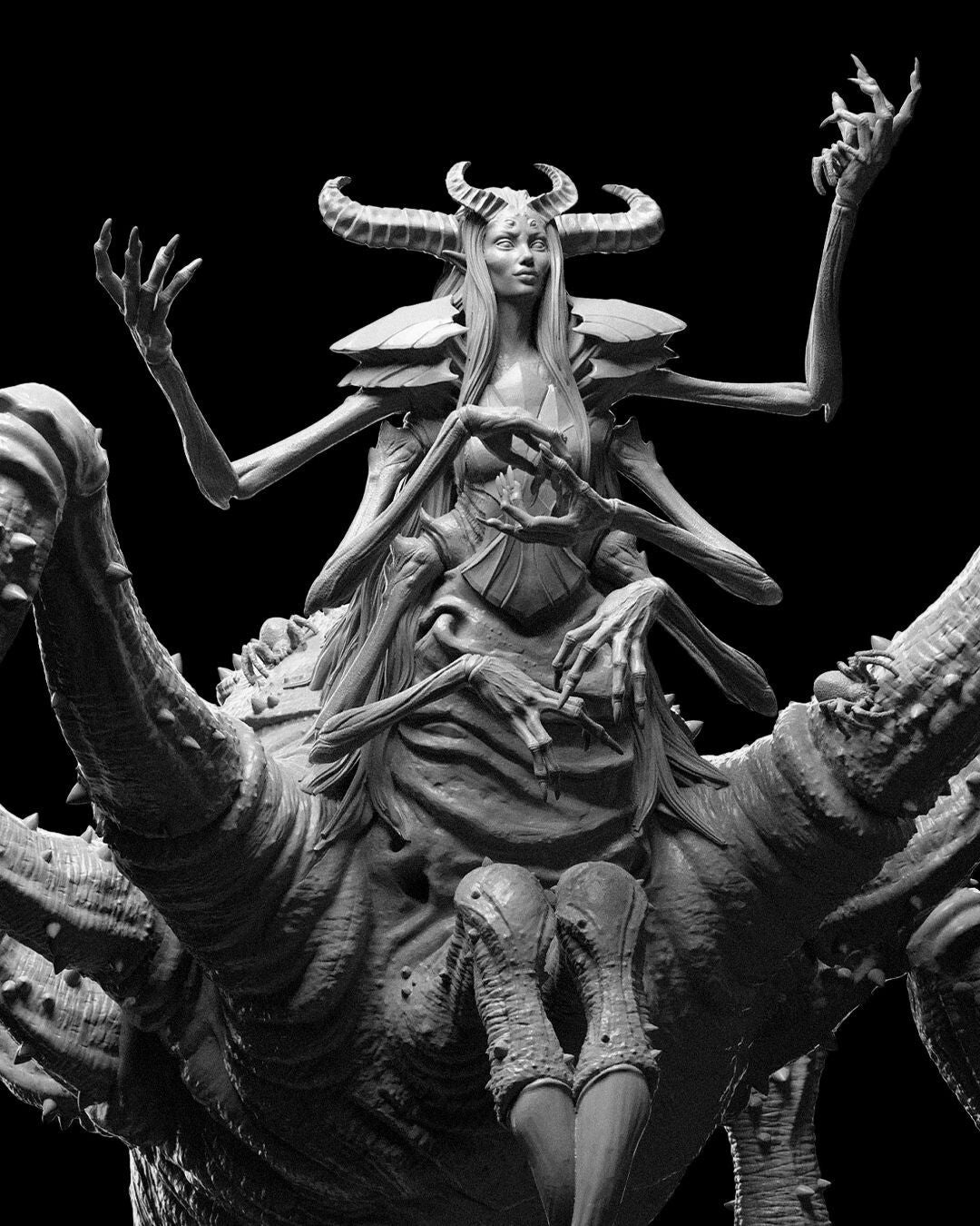 Unpainted Spider Queen