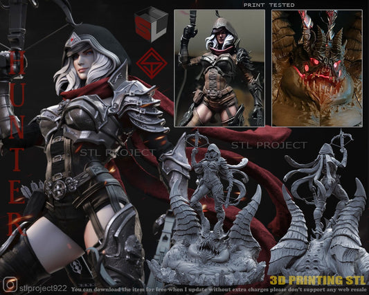 Unpainted Diablo Figure 32 (6”)