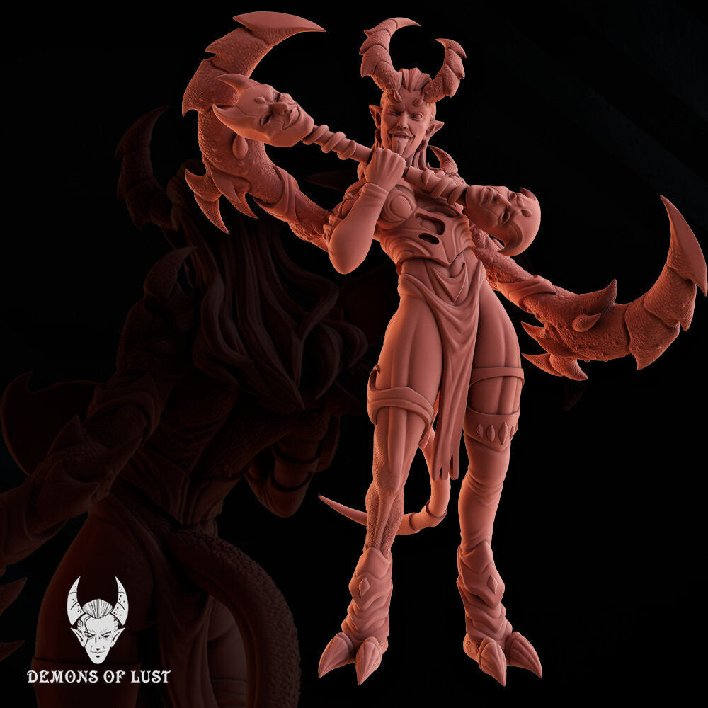 Unpainted Mask of Lust
