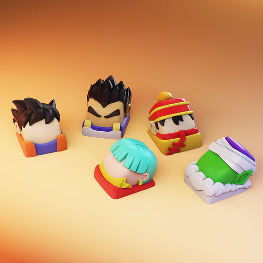 Unpainted Dbz Key caps Vol I - Dragon ball -