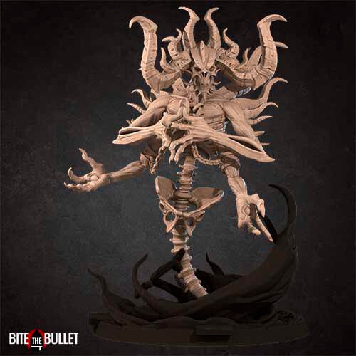 Unpainted Diablo Figure 19