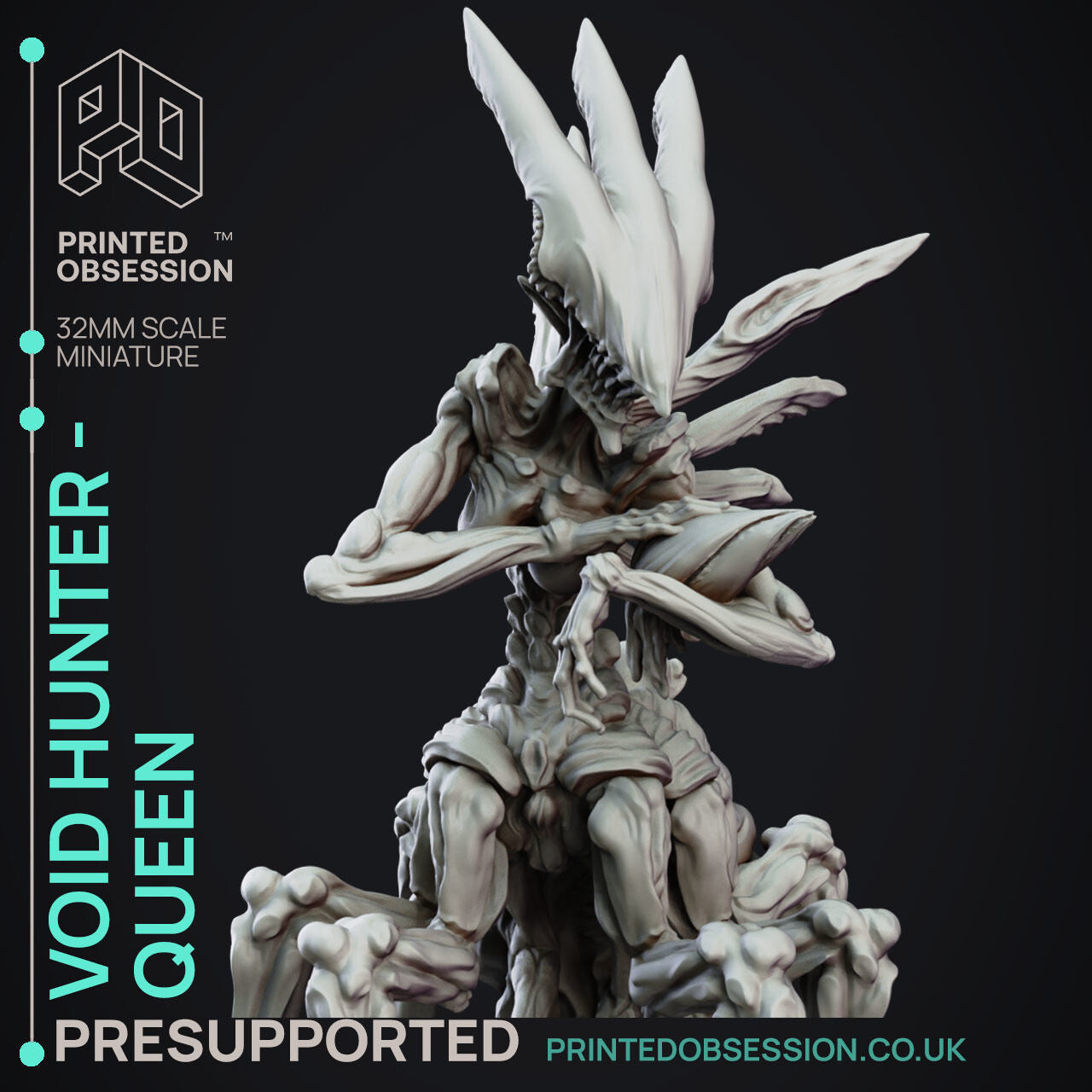 Unpainted Queen Void Hunter