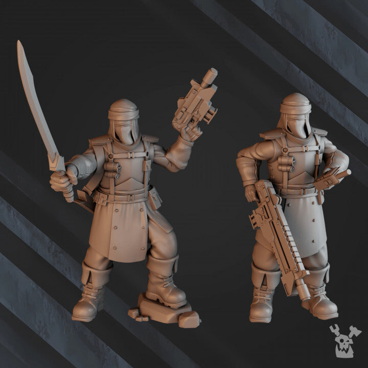Unpainted Bedouin Desert Stalkers