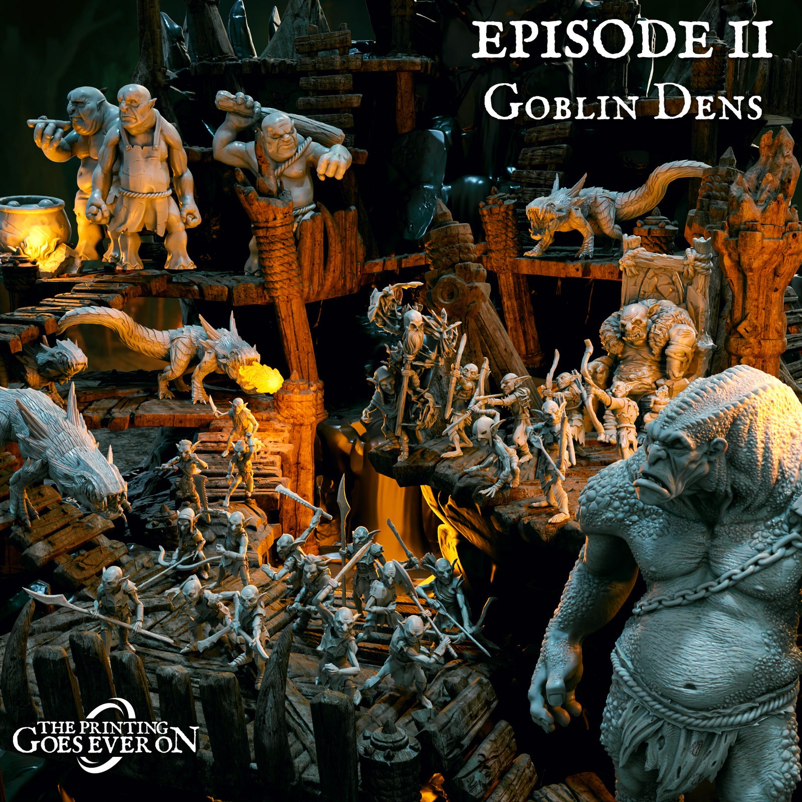 Unpainted Goblin Pack Full