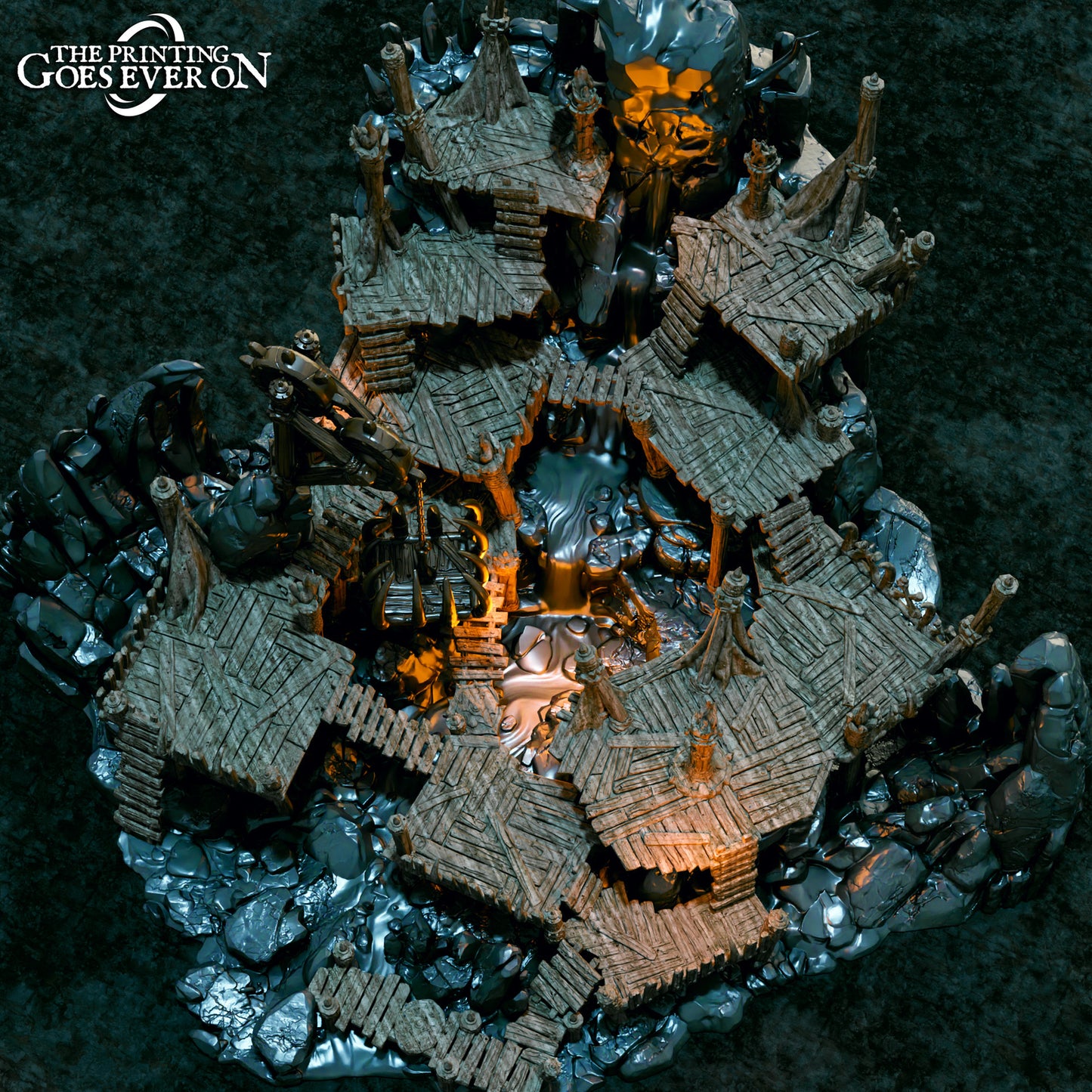 Unpainted Goblin Den