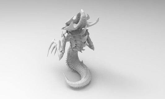 Unpainted StarCraft2 Hydralisk