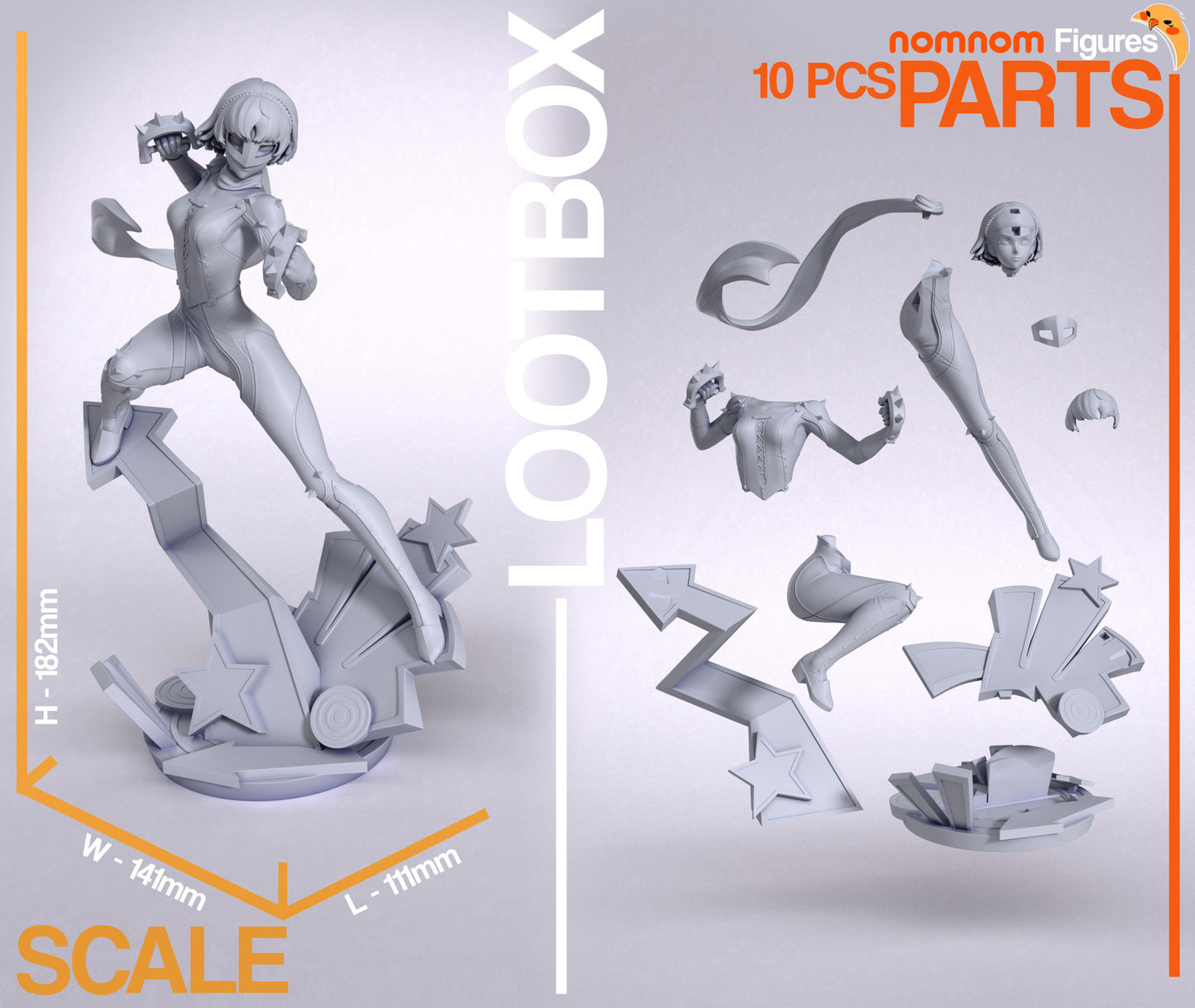 Unpainted Makoto Nijima Nom Nom