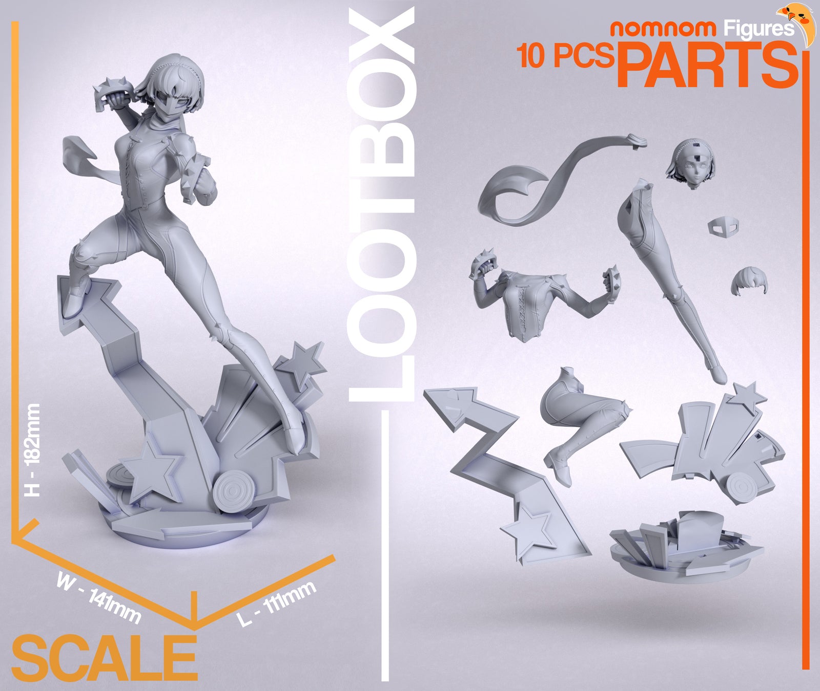 Unpainted Makoto Nijima Nom Nom