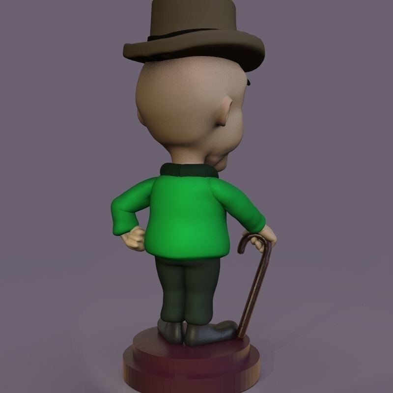 Unpainted Mr Magoo