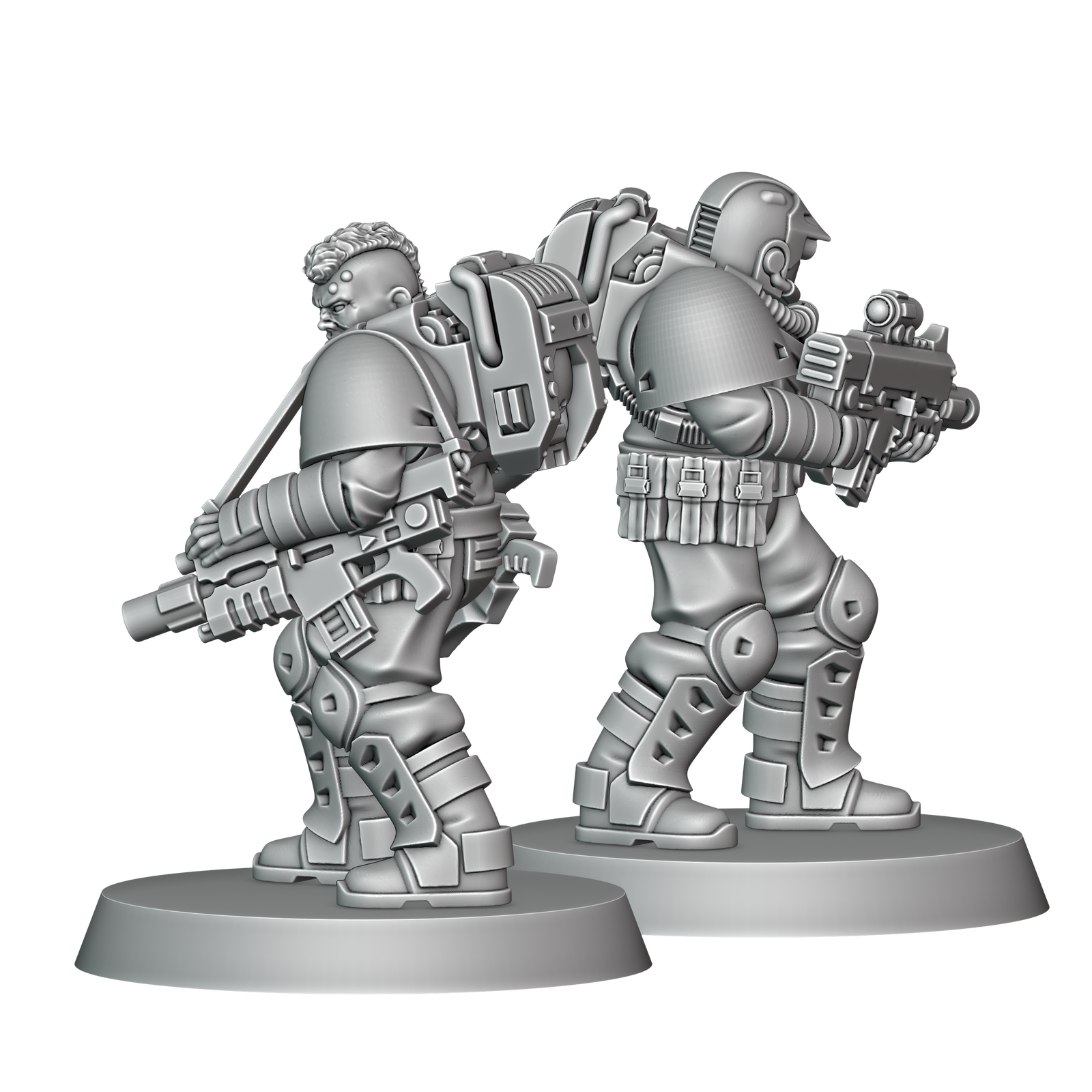 Unpainted Thunder Recon Rangers