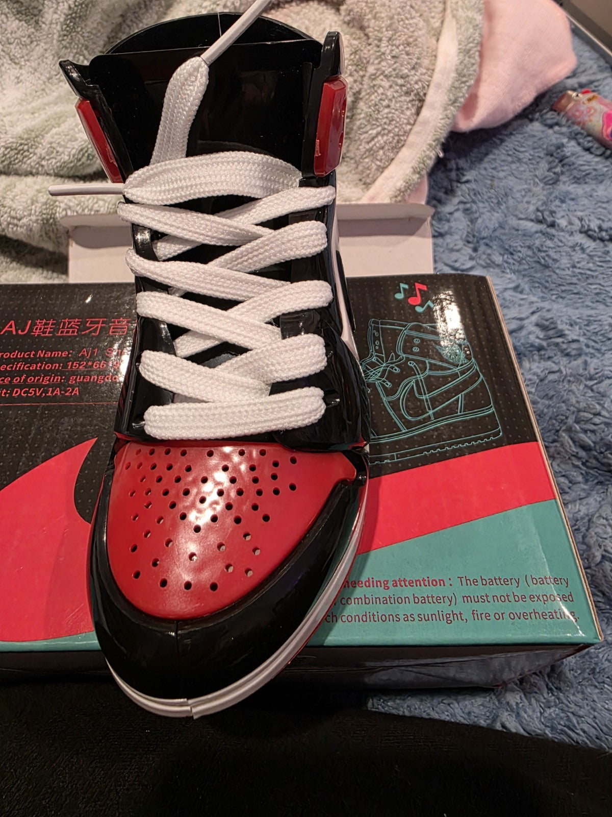 Aj1 Mini Bluetooth Speaker Red