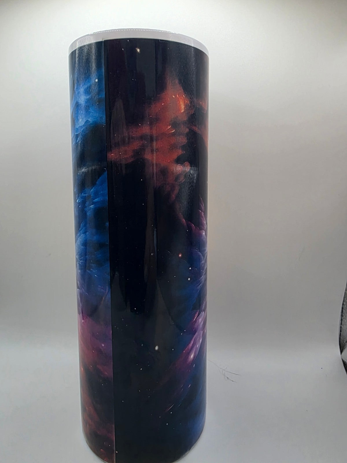 20 Ounce Metal Tumbler with lid and straw and box Moon
