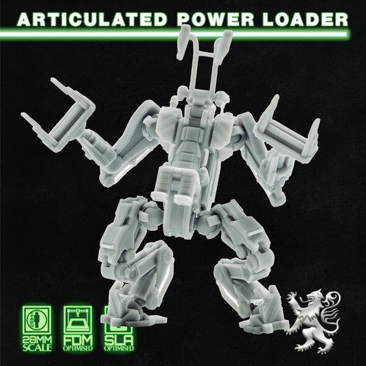 Unpainted Articulated Power Loader