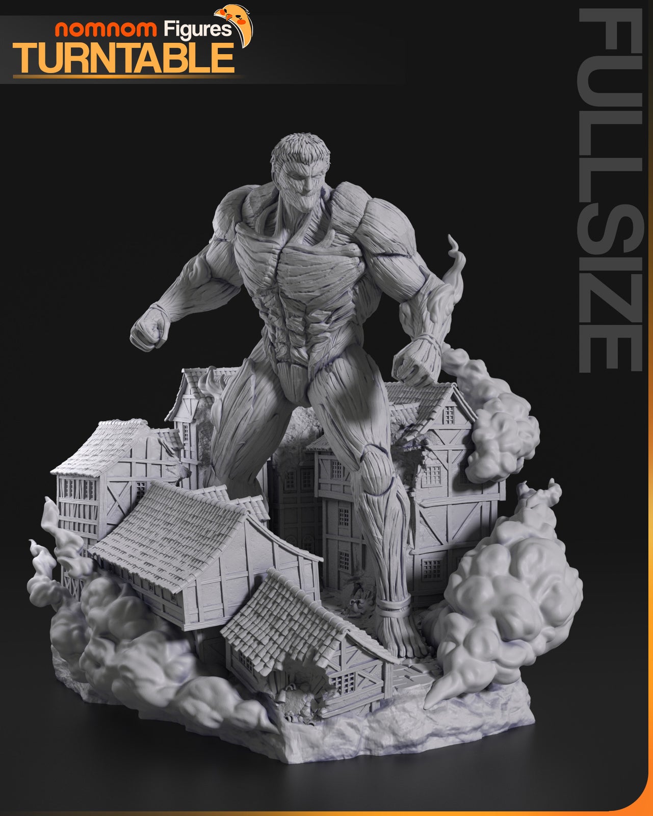 Unpainted Armored Titan - Attack on Titan