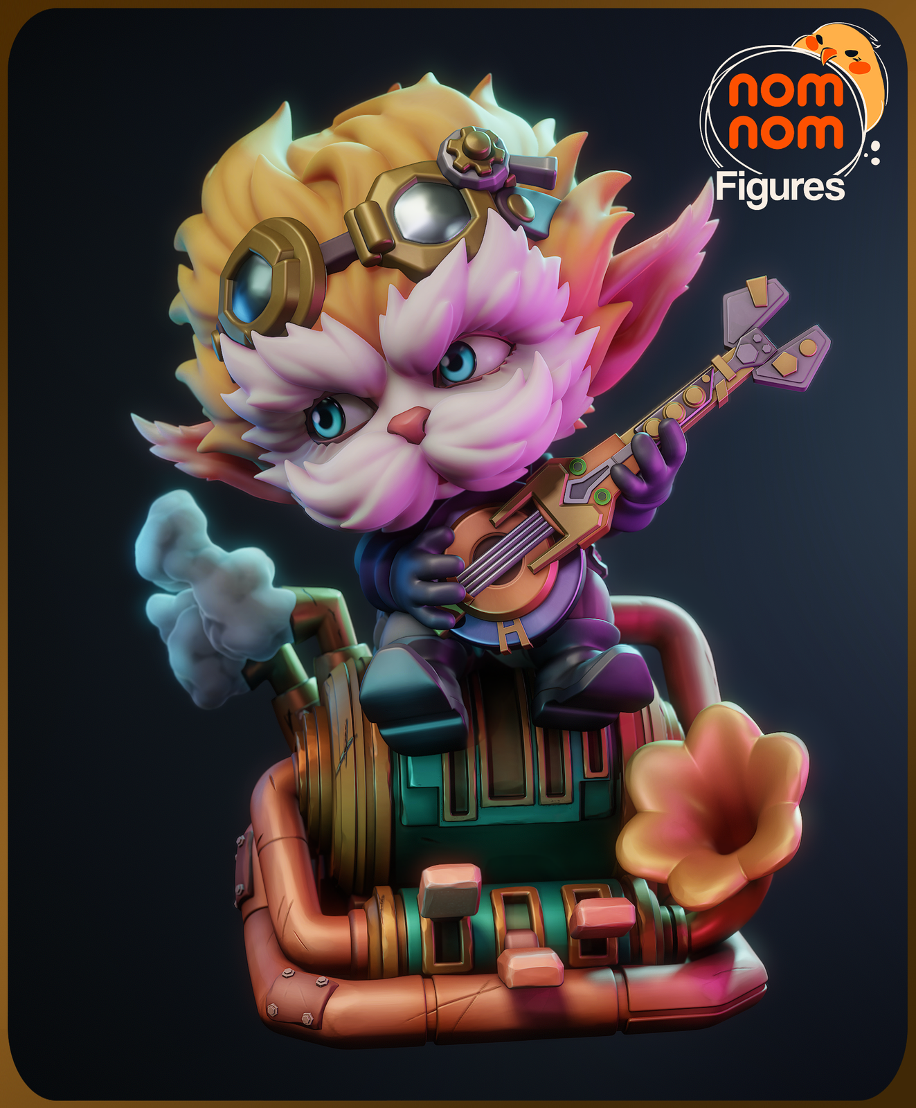 Unpainted Nom Nom Chibi Heimeredinger Arcane
