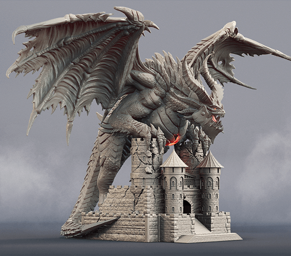 Unpainted Deathwing