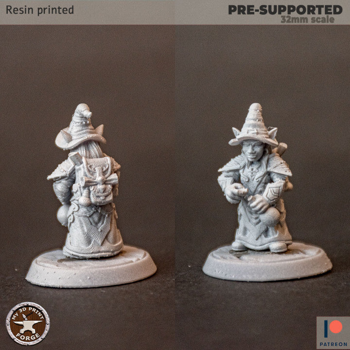 Unpainted Goblin Little Witch Alchemy
