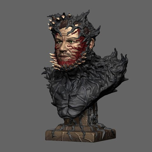 Unpainted MC Tom Hardy Venom Bust