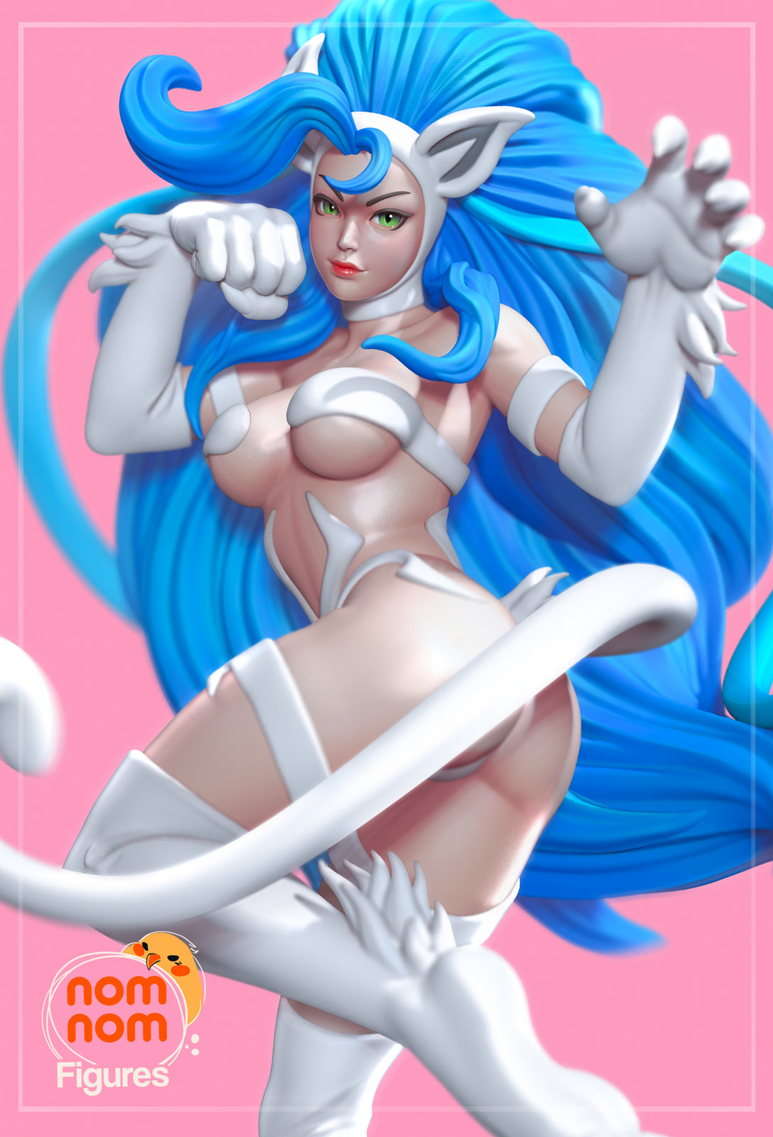 Unpainted Felicia Nom Nom