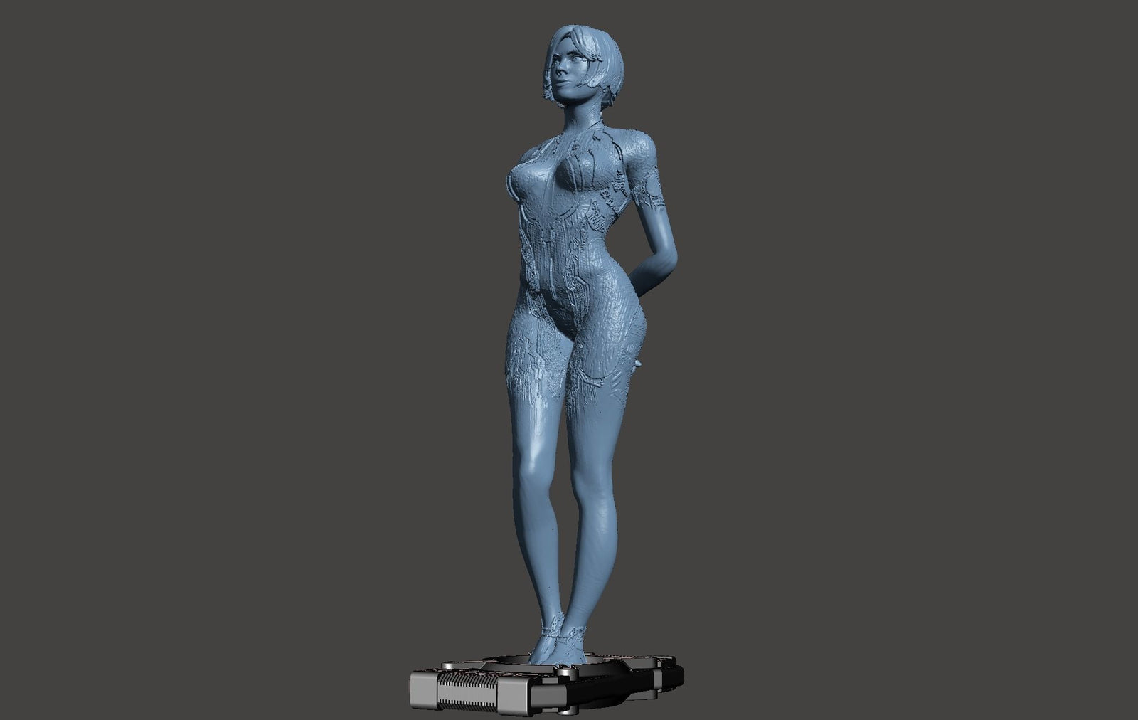 Unpainted CORTANA HALO 4