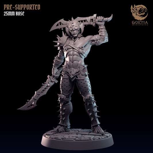 Unpainted Goetia Mini Kadal Militia set of 10