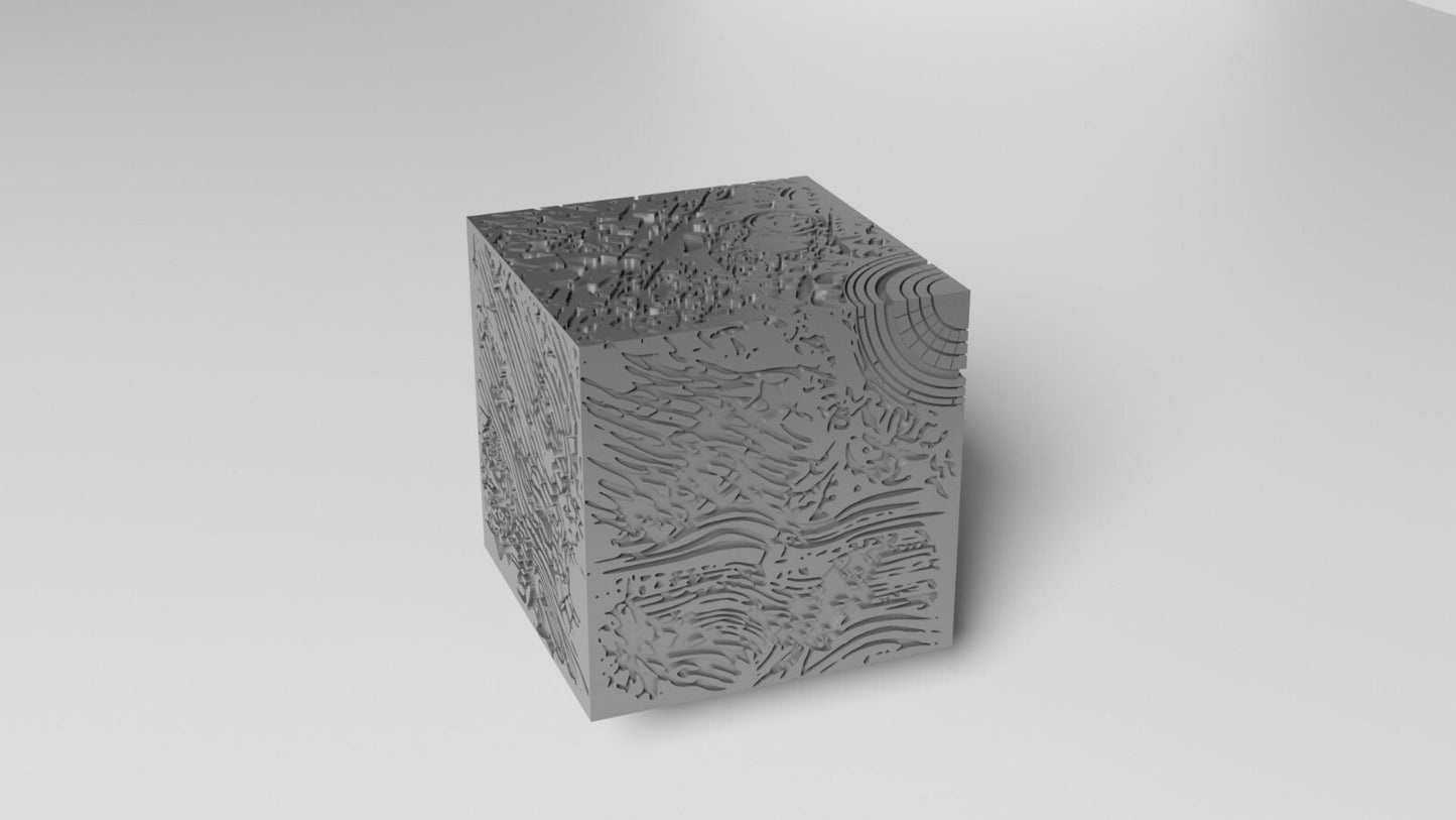 Unpainted Allspark Cube