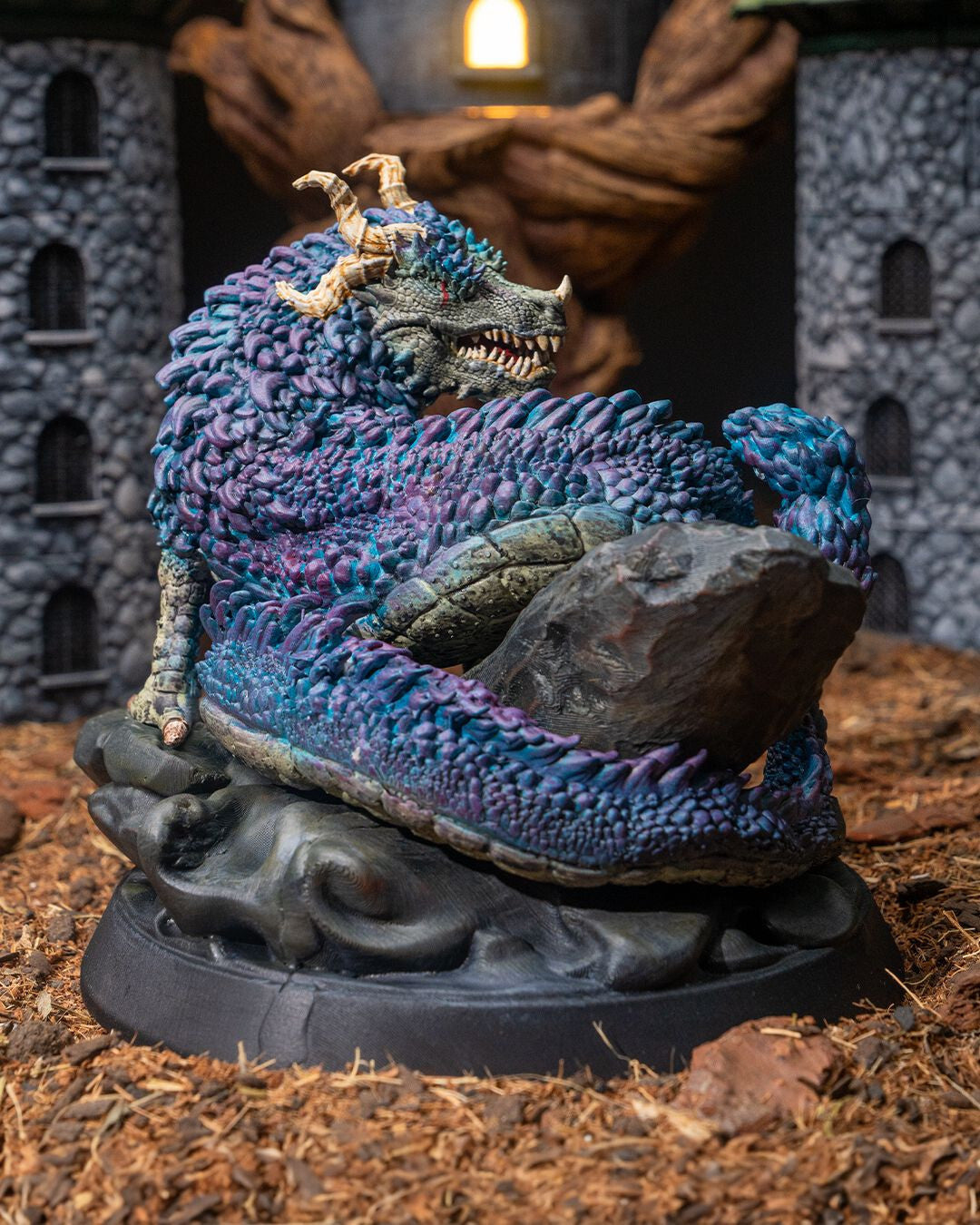 Unpainted Oriental Dragon
