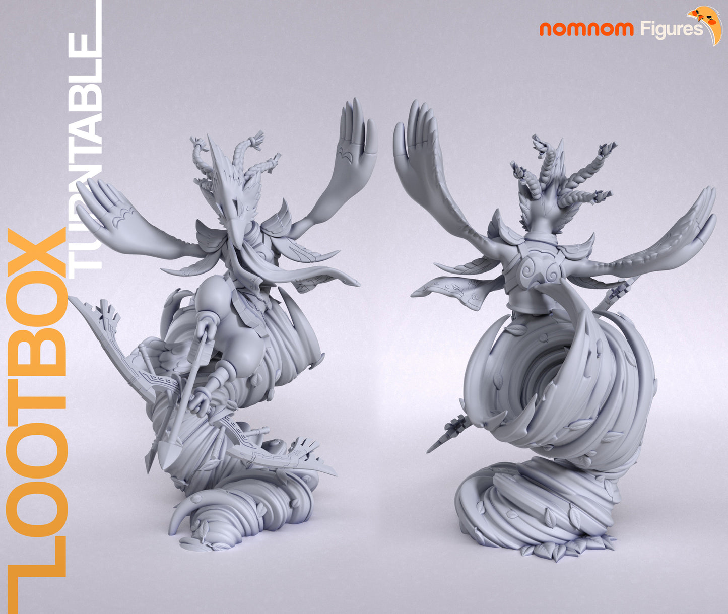 Unpainted Nom Nom Revali Breath of the Wild