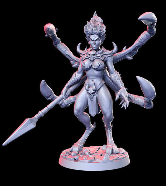 Unpainted Diablo Figure 36 (6”)