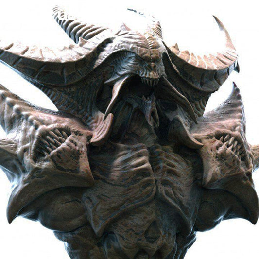 Unpainted Diablo Figure 34