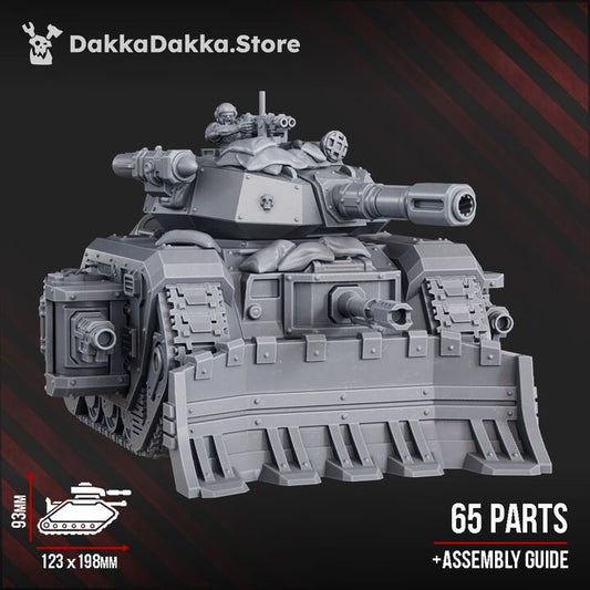 Unpainted Infantry Battle Tank LR-7