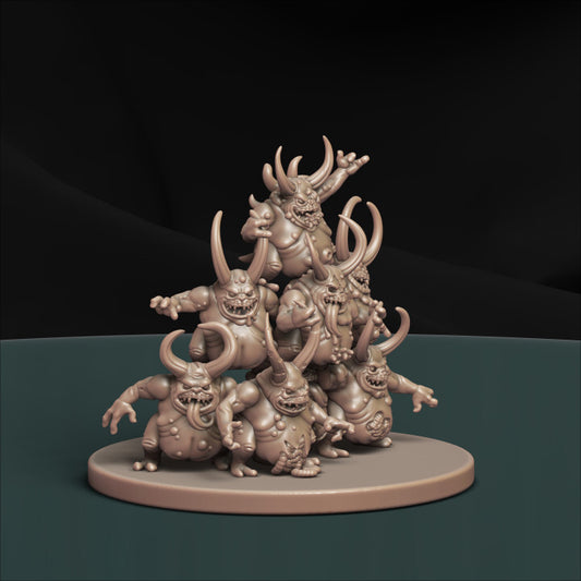 Unpainted Space Snail Swarm
