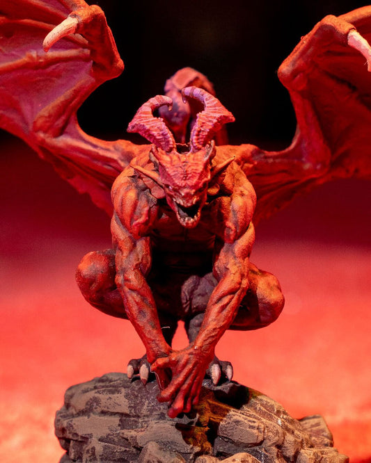Unpainted Winged Demon