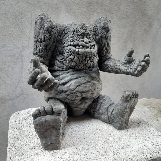 Unpainted Never Ending Story Rockbiter Articulated