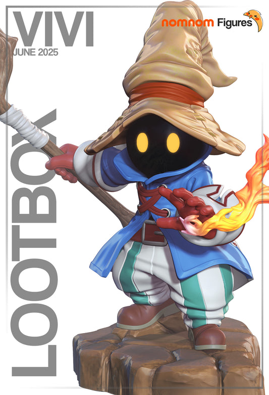 Unpainted Nom Nom Vivi Ornitier FFIX