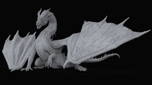 Unpainted Monster Hunter World Fatalis