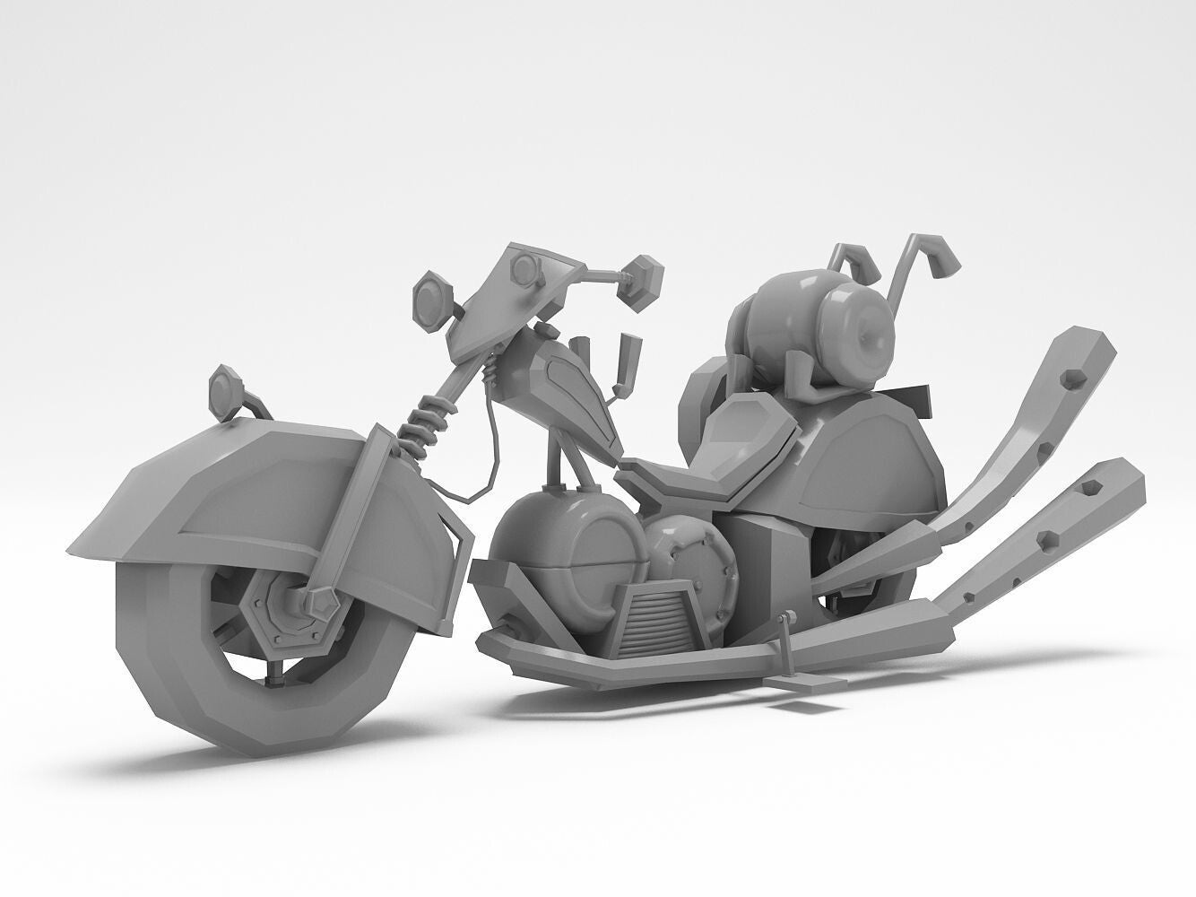 Unpainted Mechano Hog