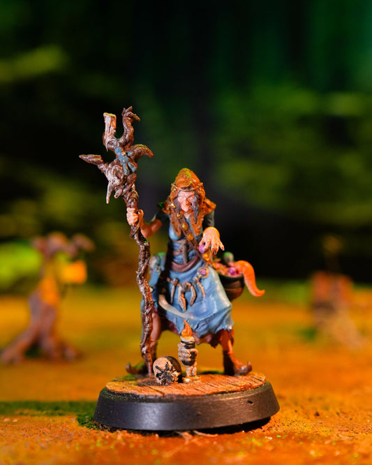 Unpainted Morvina Mirewood, the Baba Yaga - Enemy