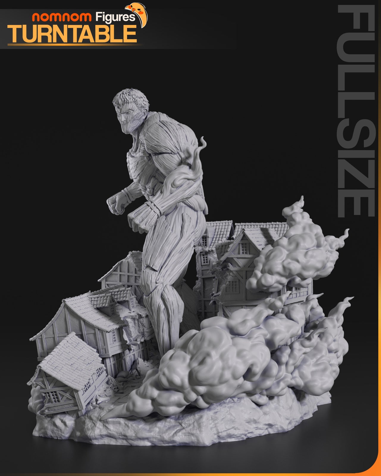 Unpainted Armored Titan - Attack on Titan