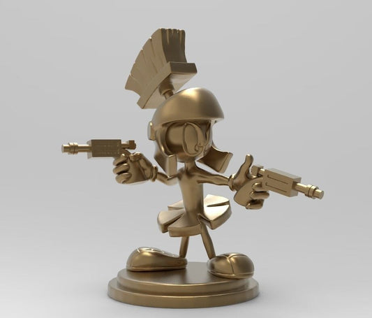 Unpainted Marvin the Martian
