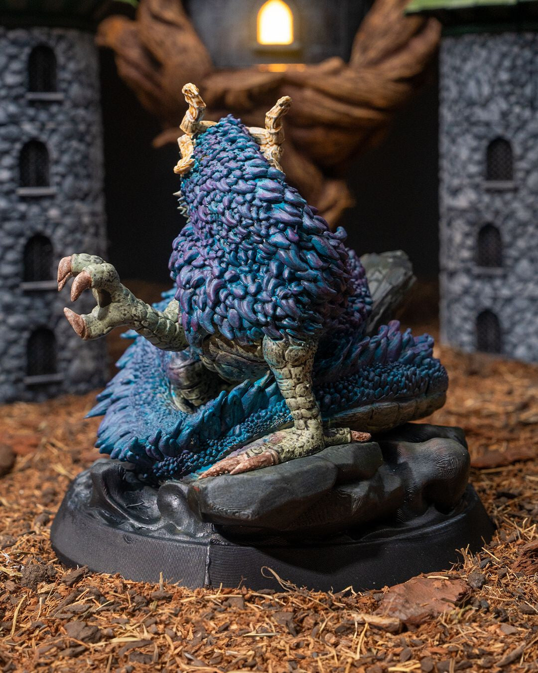Unpainted Oriental Dragon